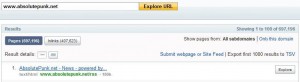 how to check backlinks in yahoo