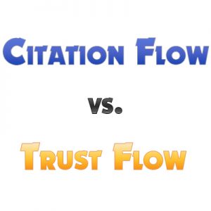 citation flow vs trust flow