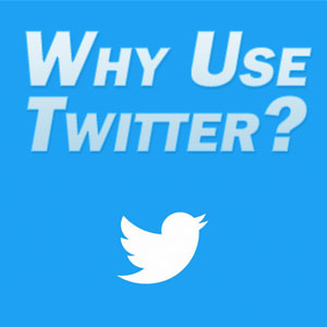 why use twitter