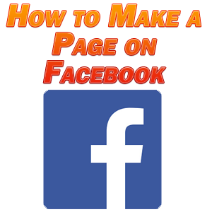 how to make a page on facebook