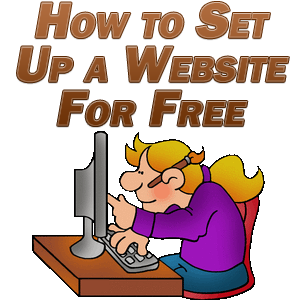 how to set up a website for free