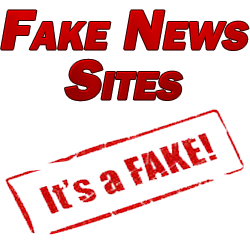 A Word To Anyone Using Fake News Sites