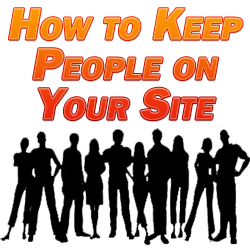 keep people on your site