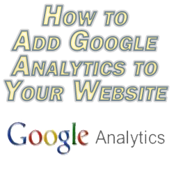 how to add google analytics