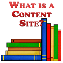 what is a content site