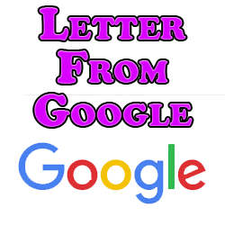 Letter From Google