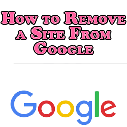 How to Remove a Site From Google