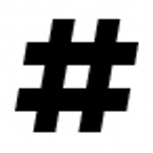 how to use hashtags