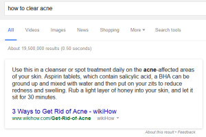 google knowledge graph results