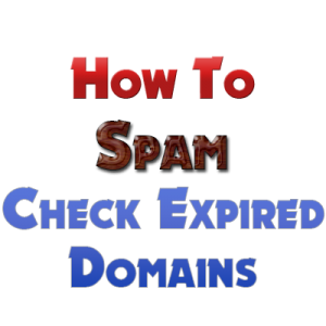 spam check expired domains