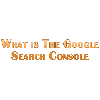 what is google search console