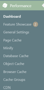 w3 total cache settings
